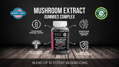 Mushroom Gummies Blend