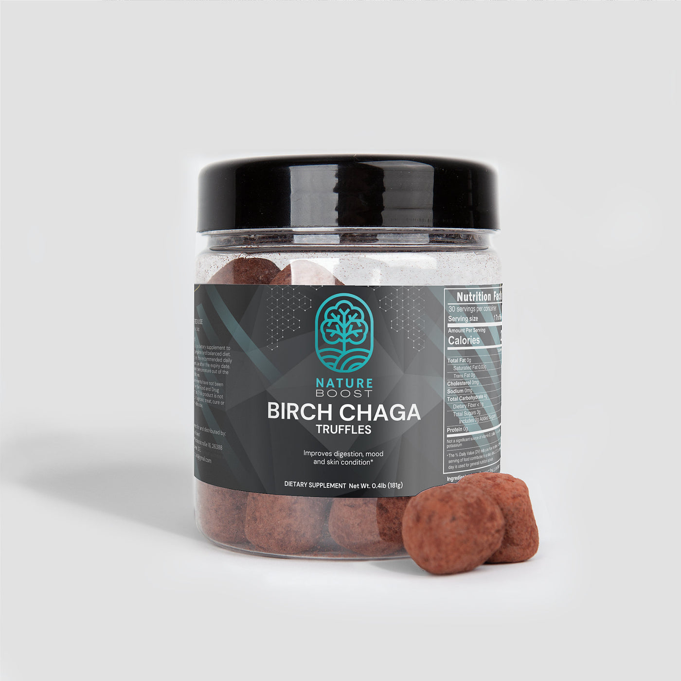 Birch Chaga Truffles - TheNatureBoost
