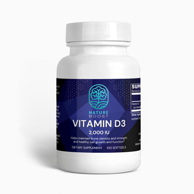Vitamin D3 2,000 IU - TheNatureBoost